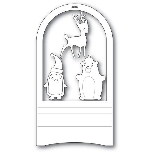 Memory Box - Snowglobe Backer craft die