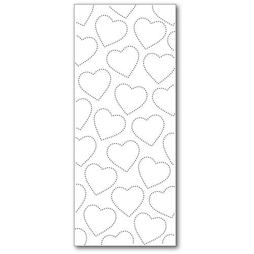 Memory Box - Slim Pinpoint Heart Plate craft die