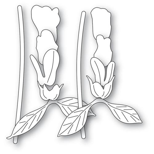 Memory Box - Peony Bud Duo craft die