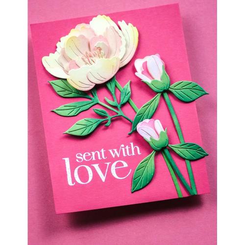 Memory Box - Peony Bud Duo craft die