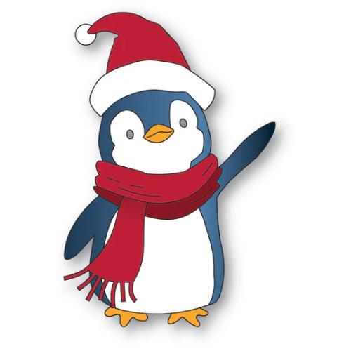 Memory Box - Waving Penguin craft die