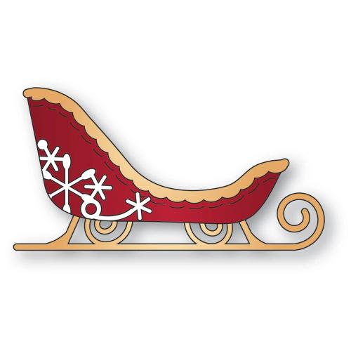 Memory Box - Festive Sleigh craft die