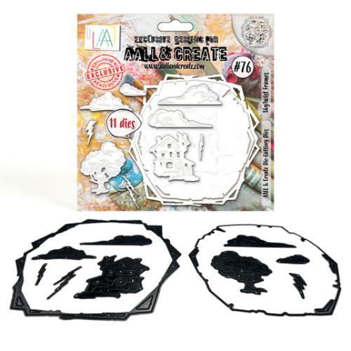 Aall & Create - Die Set - SkyTwist Frames (AALL-DI-076)