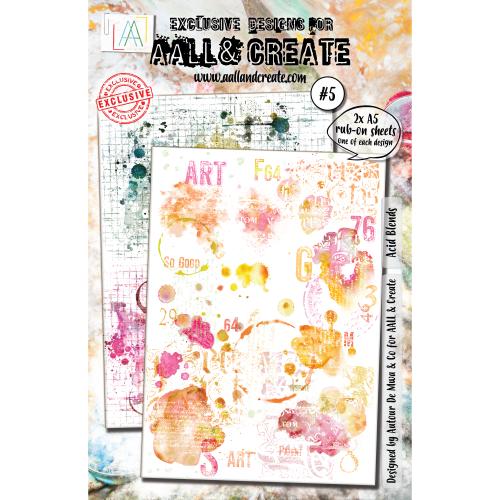 Aall and Create Rub-Ons A5 Acid Blends