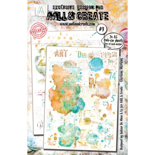 Aall and Create Rub-Ons A5 Glorious Morious