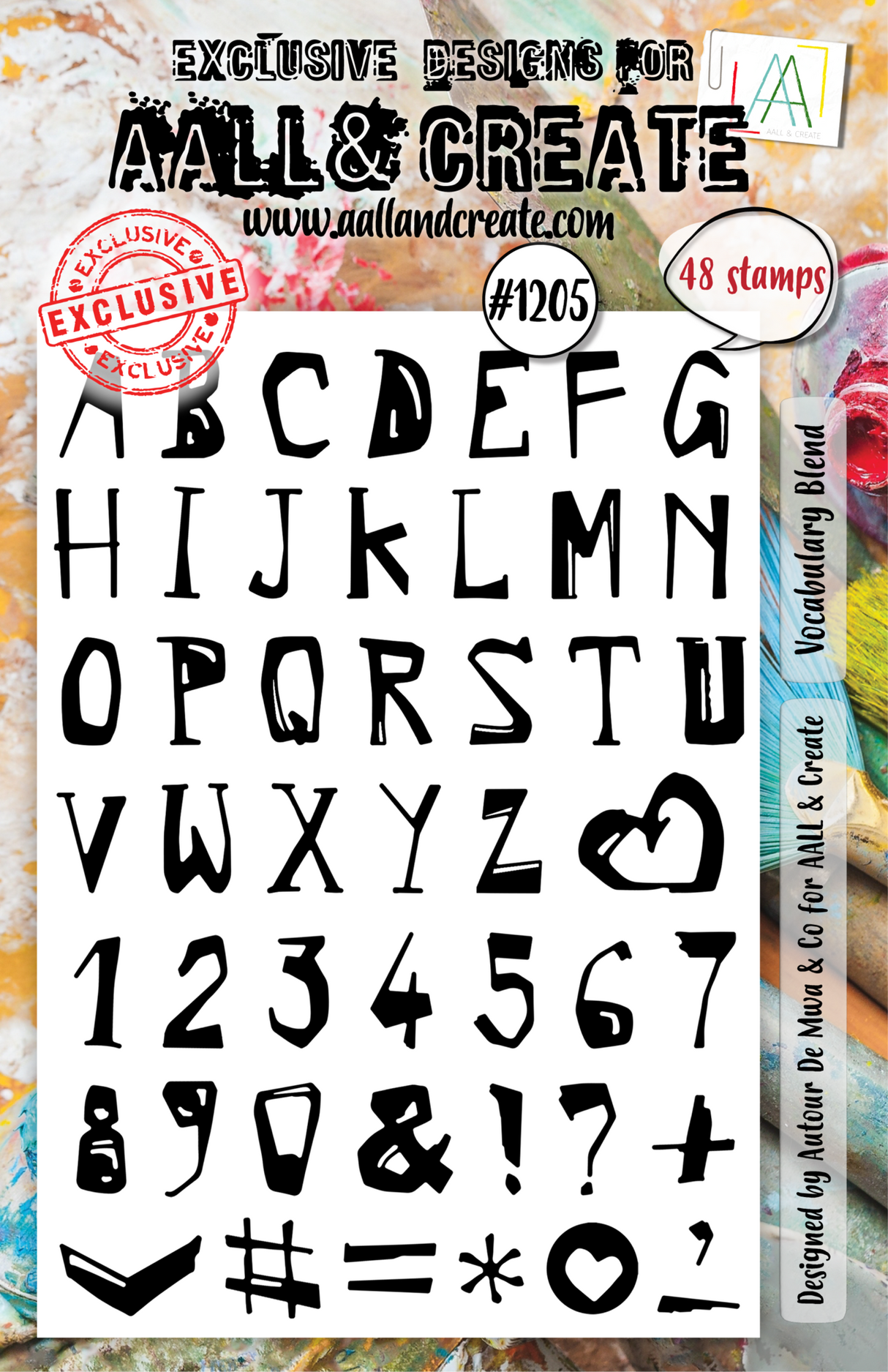 Aall and Create Stamp Set A5 Vocabulary Blend (TP-1205)