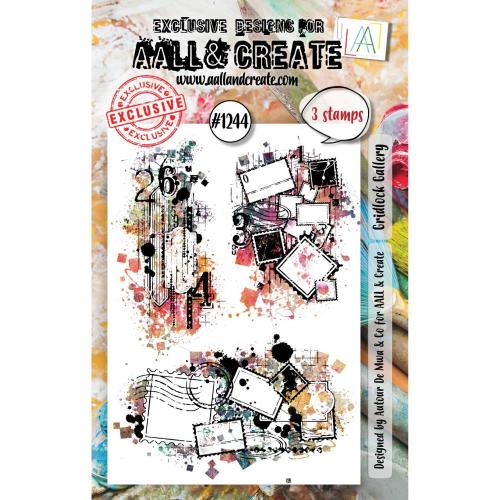 Aall and Create - A7 Stamp Set - Gridlock Gallery (AALL-TP-1244)
