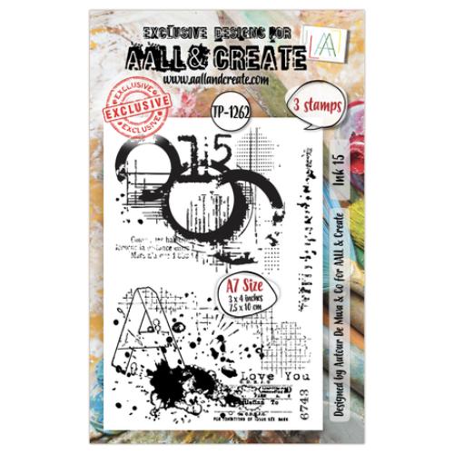 Aall and Create Celestial Marks A7 Stamp Set Ink 15 (AALL-TP-1262)