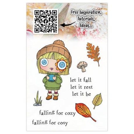 Aall and Create A Year in Bloom A7 Stamp Set Falling For Fall (AALL-TP-1282)