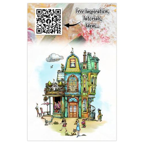 Aall and Create AALLtropolis Stamp Set A5 Neighbour Notes (AALL-TP-1303)
