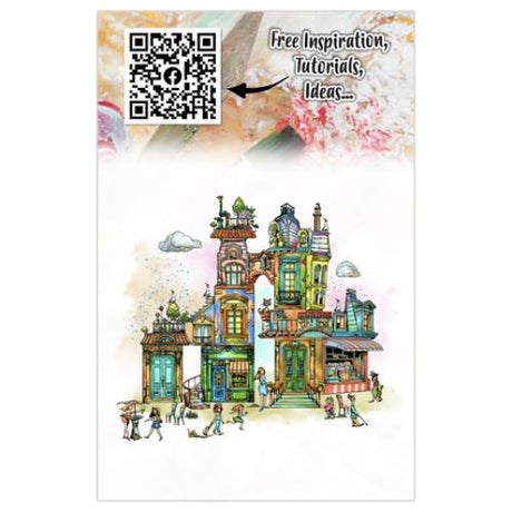 Aall and Create AALLtropolis Stamp Set A5 Hello Neighbour! (AALL-TP-1305)