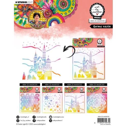 Art By Marlene Curious Castle Mask (ABM-25-MASK332)