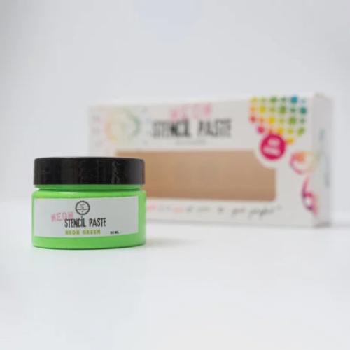 Art By Marlene Neon Stencil Paste 6x50ml (ABM-25-PASTE08)