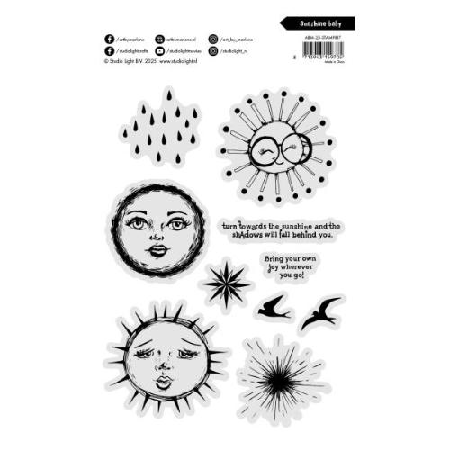 Art By Marlene Sunshine Baby Clear Stamp (ABM-25-STAMP817)