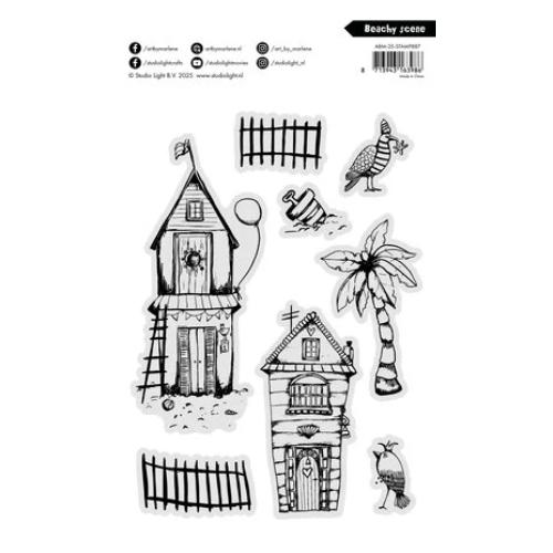 Art By Marlene Beachy Scene Clear Stamp (ABM-25-STAMP887)