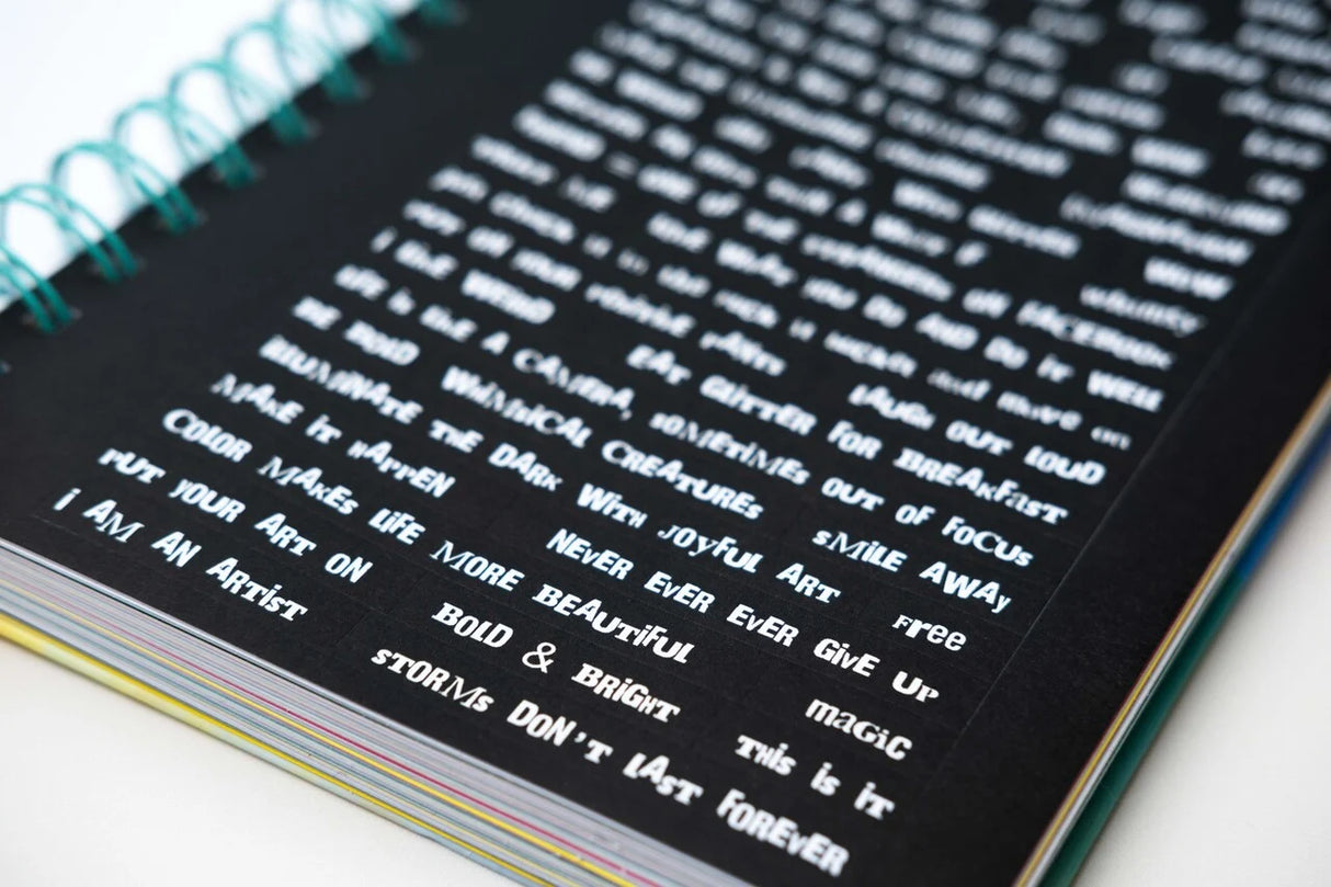 Art By Marlene The Golden Oldie A5 Sticky Quotes Collector's Book