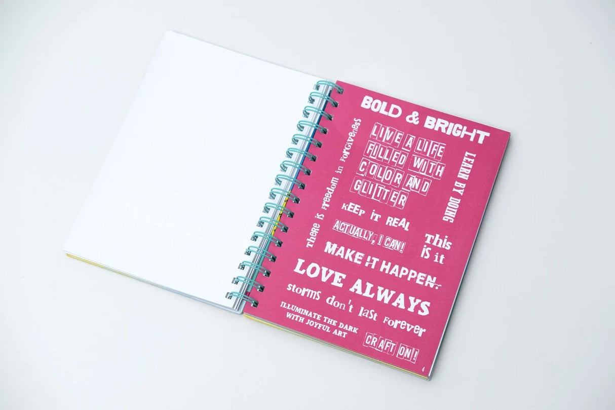 Art By Marlene The Golden Oldie A5 Sticky Quotes Collector's Book