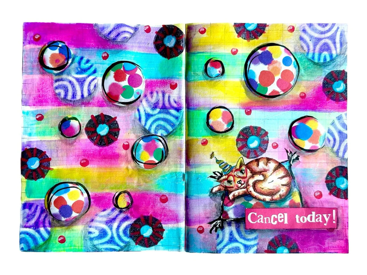 Art By Marlene The Golden Oldie A5 Sticky Quotes Collector's Book