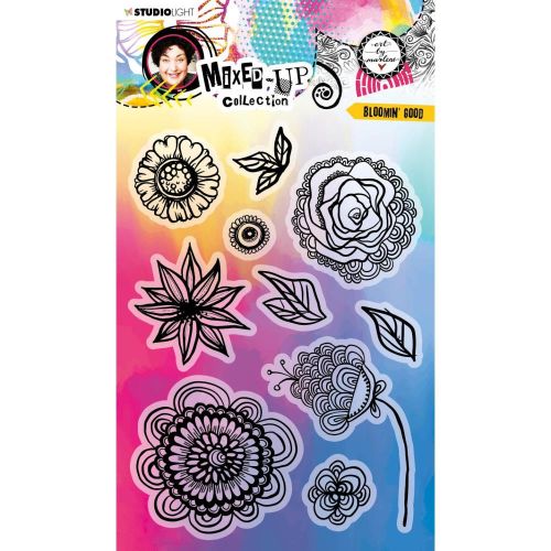 Art By Marlene Mixed-Up Collection Clear Stamp Bloomin' Good