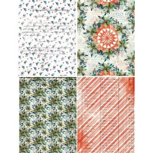 Arden Creative Studio Season of Joy 6x8 Inch Decoupage Paper (ACSDP0002)