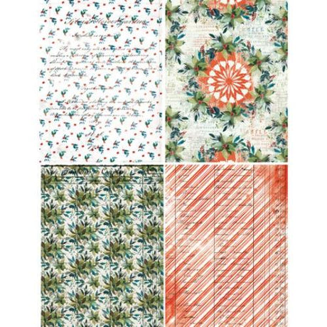 Arden Creative Studio Season of Joy 6x8 Inch Decoupage Paper (ACSDP0002)