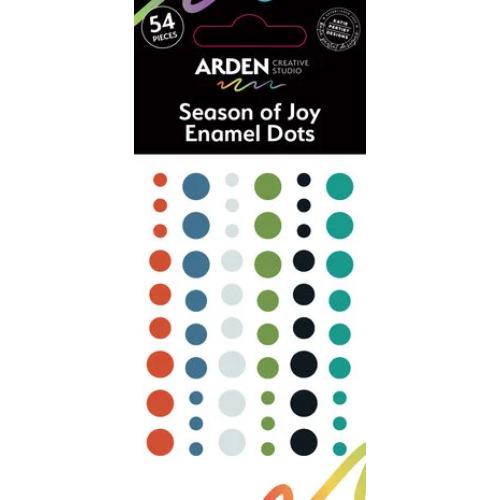 Arden Creative Studio Season of Joy Enamel Dots (54pcs) (ACSED0003)