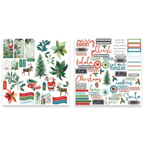 Arden Creative Studio Season of Joy Essentials Ephemera Pack (99pcs) (ACSEP0005)