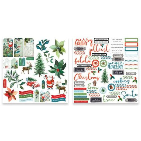 Arden Creative Studio Season of Joy Essentials Ephemera Pack (99pcs) (ACSEP0005)