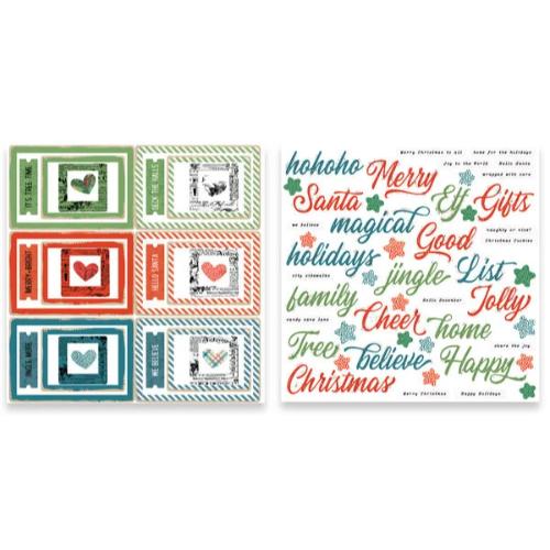 Arden Creative Studio Season of Joy Page Makers Ephemera Pack (79pcs) (ACSEP0006)