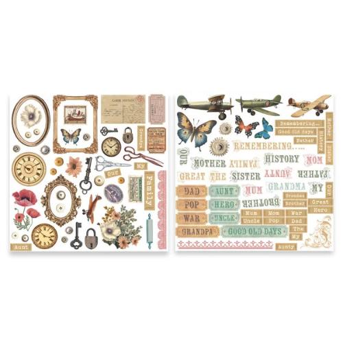 Arden Creative Studio Remembering - Ephemera Pack (100pcs) (ACSEP0009)