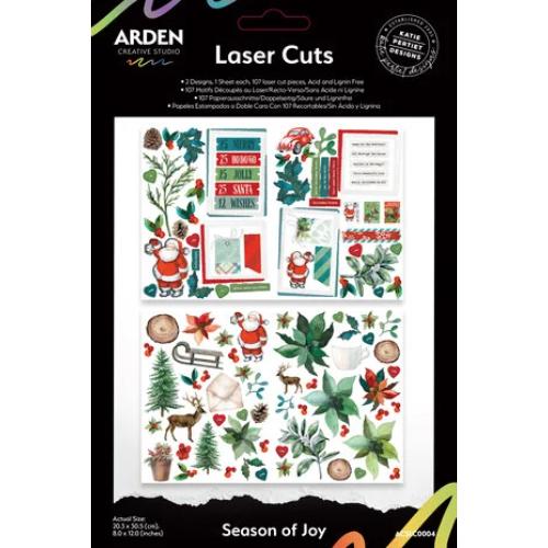 Arden Creative Studio Season of Joy Laser Cuts (107pcs) (ACSLC0004)