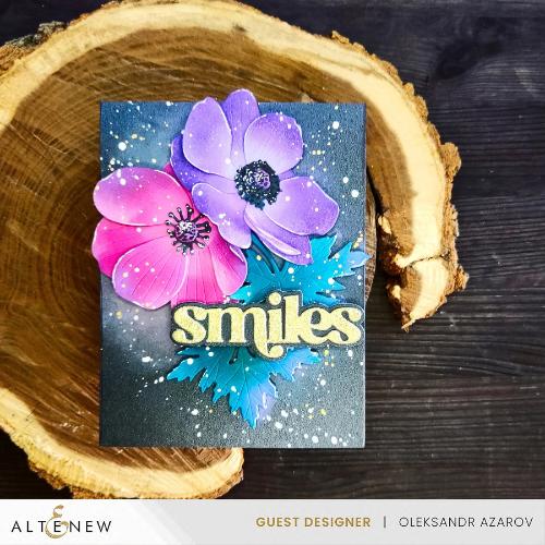 Altenew - Craft-A-Flower: Anemone Blue Poppy Layering Die Set