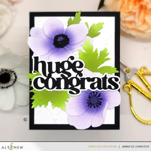 Altenew - Craft-A-Flower: Anemone Blue Poppy Layering Die Set