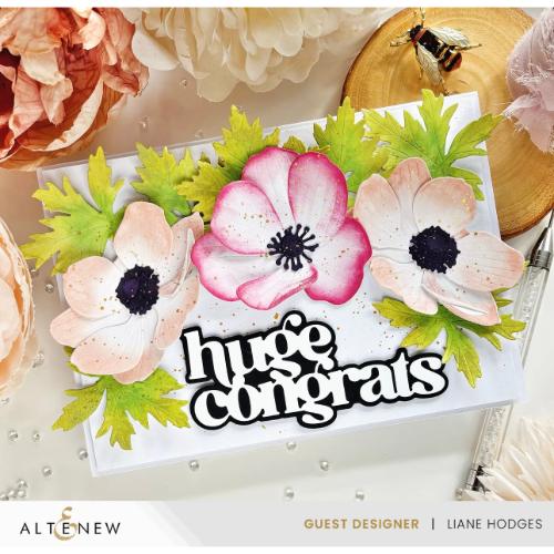 Altenew - Craft-A-Flower: Anemone Blue Poppy Layering Die Set