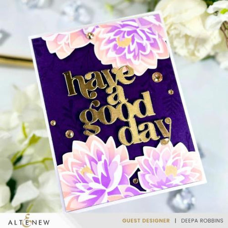Altenew - Dynamic Duo: Modern Dahlia & Add-on Die Bundle
