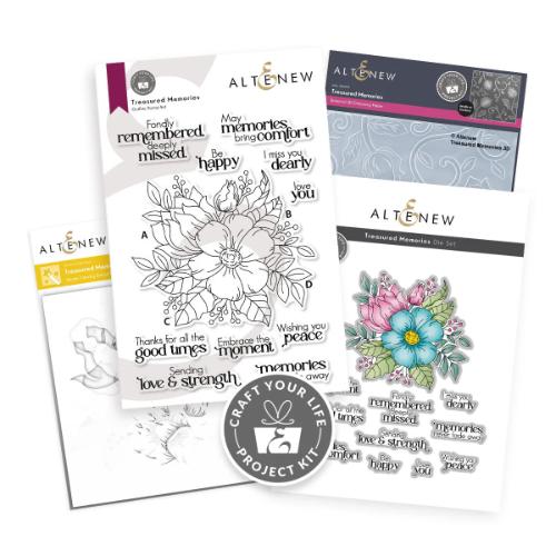 Altenew - Craft Your Life Project Kit: Treasured Memories - Postage as per Actual