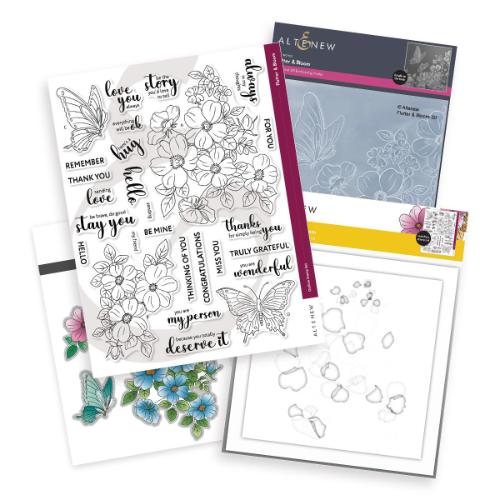 Altenew - Flutter & Bloom - Complete Bundle - Postage as per actual