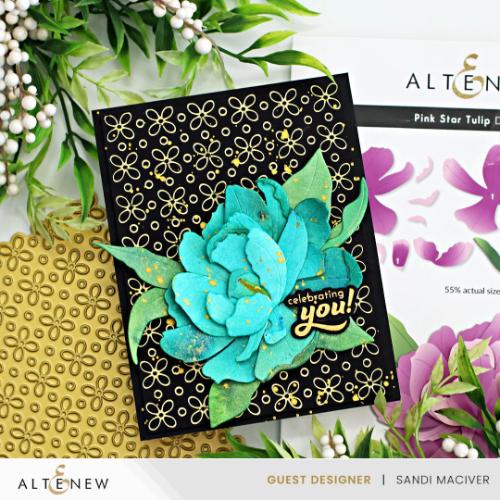 Altenew - Pink Star Tulip Layering Die Set