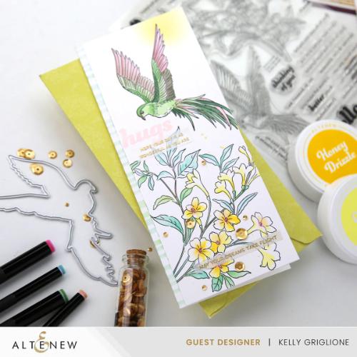 Altenew - Build-A-Garden: Exotic Tuberoses & Add-on Die Bundle - Postage as per Actual