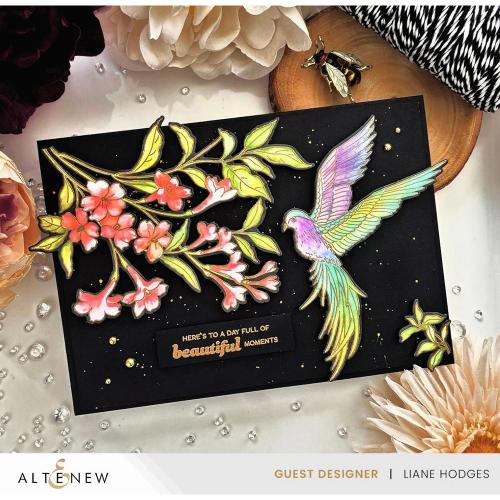 Altenew - Build-A-Garden: Exotic Tuberoses & Add-on Die Bundle - Postage as per Actual