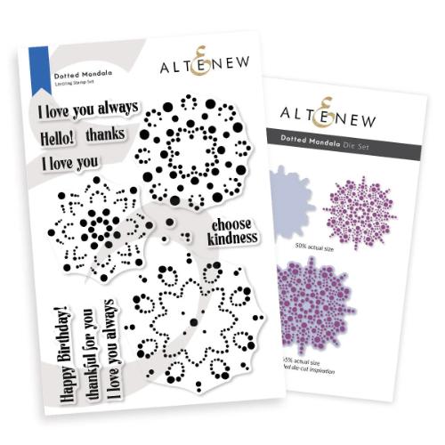 Altenew - Dotted Mandala - Complete bundle - Postage as per Actual