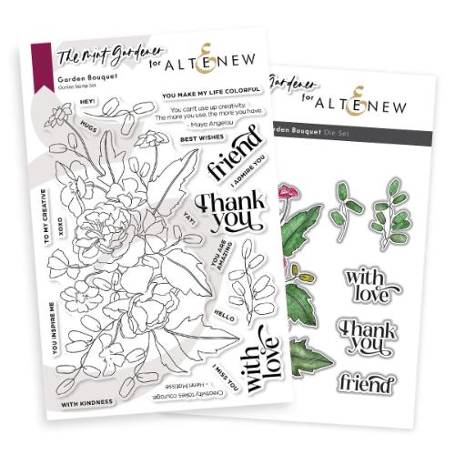 Altenew - Garden Bouquet - Complete Bundle - Postage as per Actual