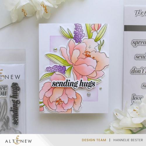Altenew - Peony & Lilac Swag - Complete Bundle - Postage as per Actual