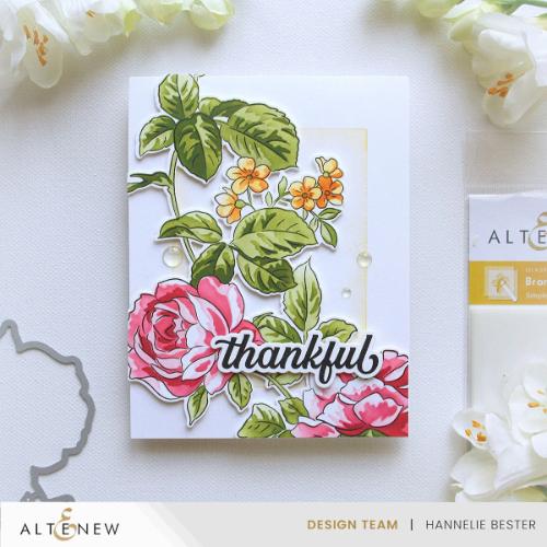 Altenew - Build-A-Garden: Branching Roses & Add-on Die Bundle - Postage as per actual