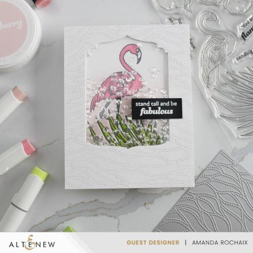 Altenew - Flowers And A Flamingo - Complete Bundle