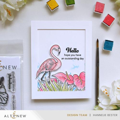 Altenew - Flowers And A Flamingo - Complete Bundle