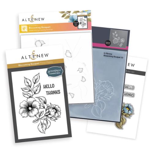 Altenew - Blossoming Bouquet - Complete Bundle - Postage as per actual