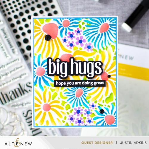 Altenew - Daisy Craze Stencil Set (4 in 1)