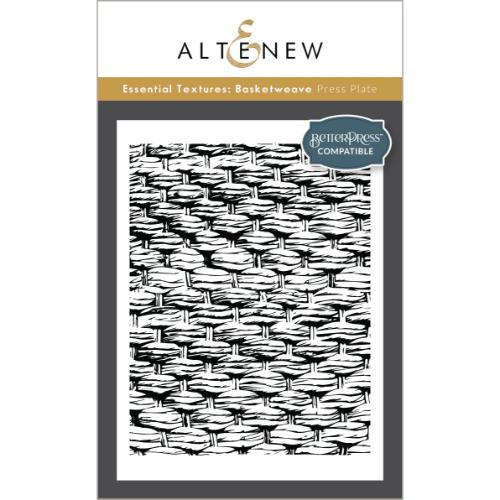 Altenew - Essential Textures: Basketweave Press Plate Set