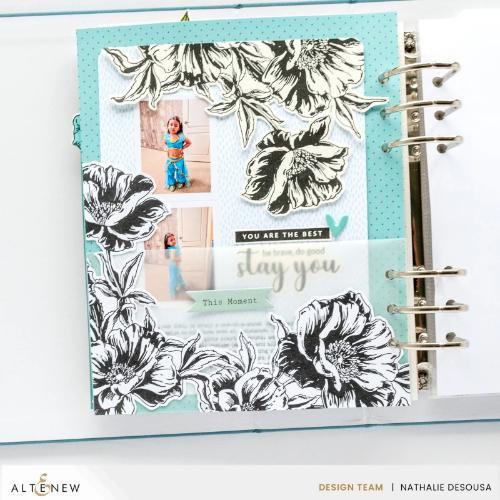 Altenew - Inked Poppies Press Plate Set